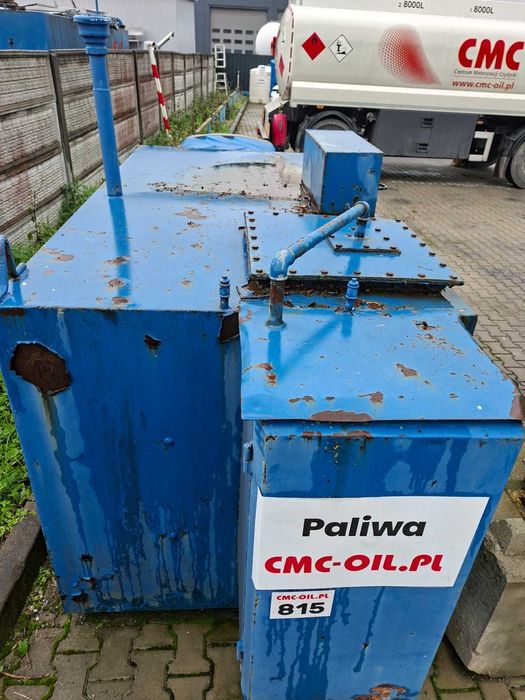 Sprzedam Zbiornik metalowy 4 m3 dwupłaszczowy