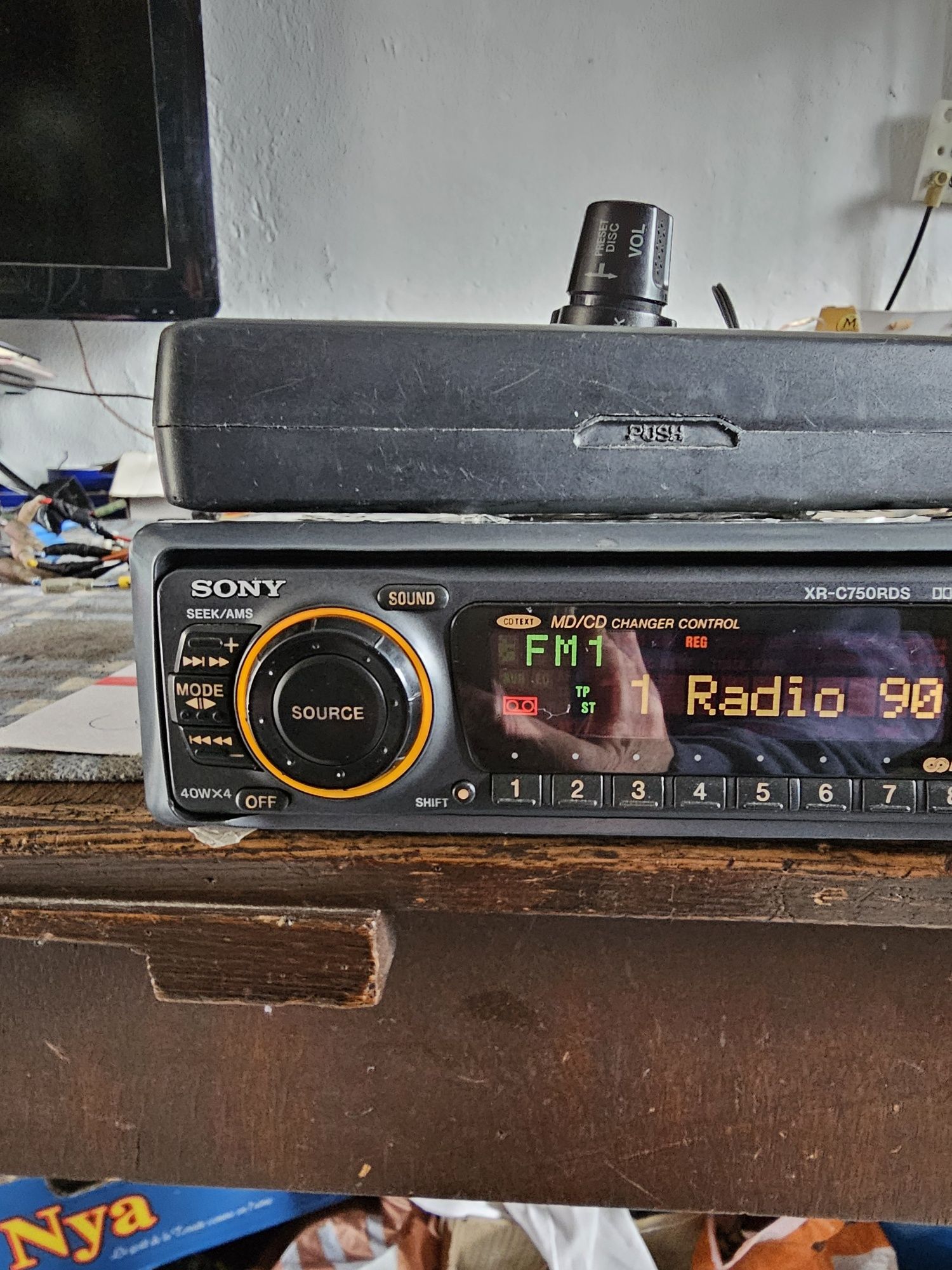 Radio samochodowe Sony xr-c750rds ,joystick zmieniarka ,po serwisie