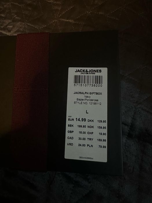 Jack&Jones Komplet bielizny Holly Jolly  zielony