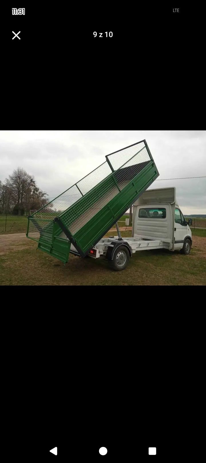 Najazd, auto laweta, wywrotka. Nowa, Fiat Iveco VW