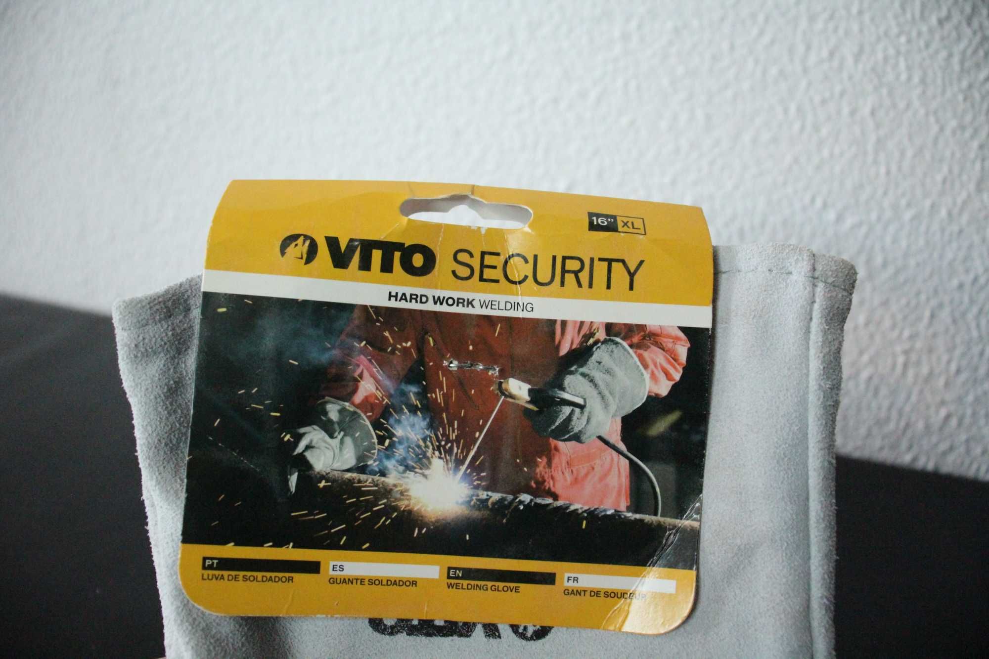 Luva para soldador