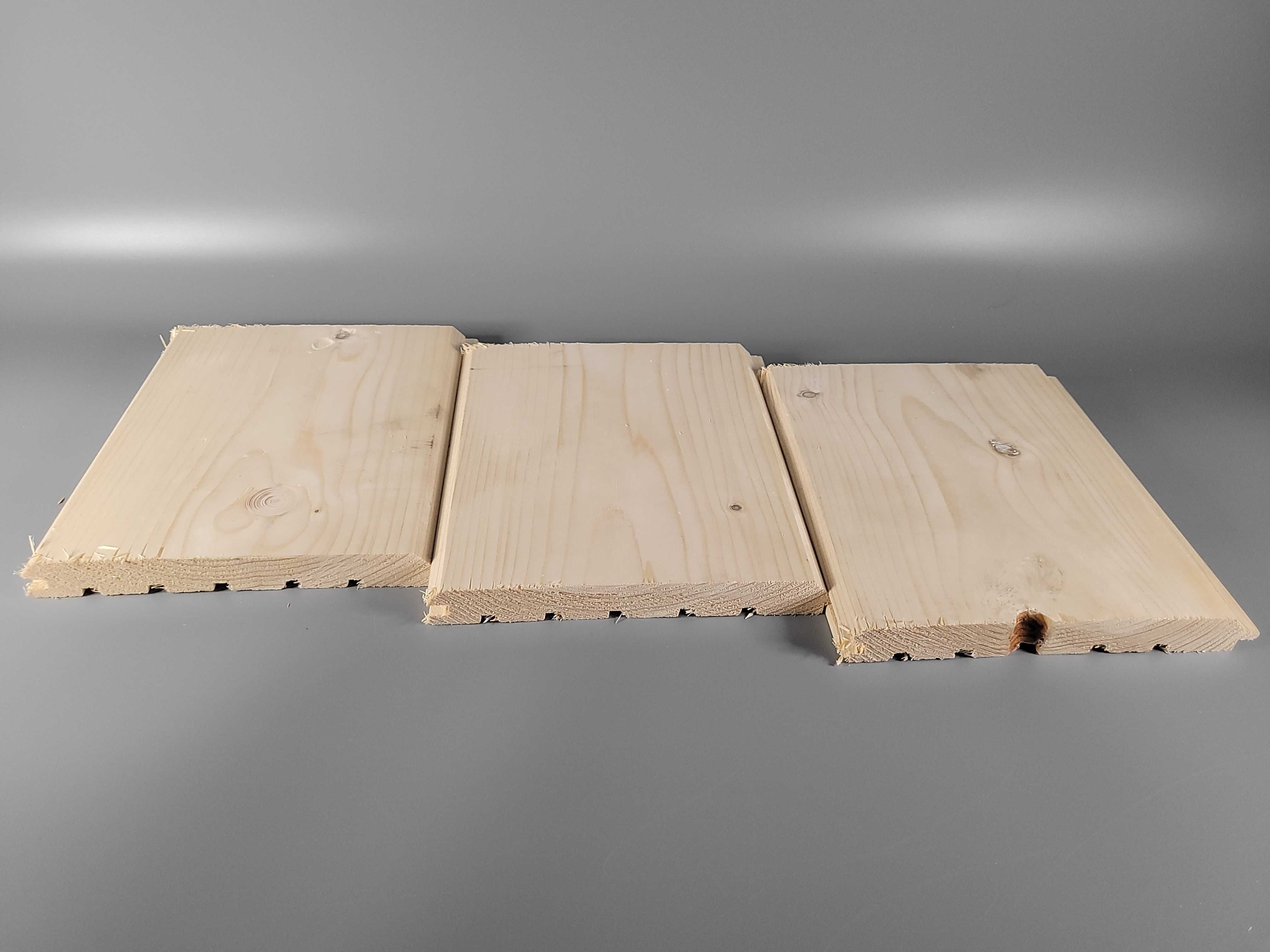 Deska elewacyjna imitacja płaza, PŁAZ, modrzew, świerk 22mm x 200mm