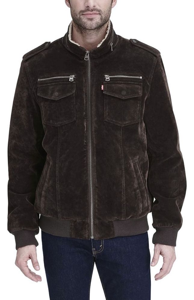 Замшева шерпа Levis M XXL 46 52  замшевая куртка демисезон левайс
