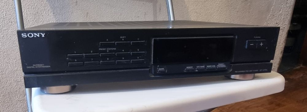 Equalizador  Sony faz parte de uma Aparelhagem Sony  de Elementos