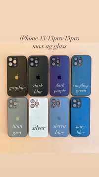 Capa AG Glass iPhone 13/13pro/13pro max/14/14pro/14pro max/15/15pro/15pro max (portes grátis)