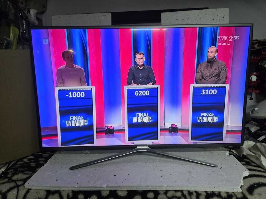 TV LED SAMSUNG 49 cali , Smart , wi-fi - dvbt2 hevc