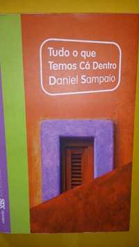 Livro "Tudo o que temos cá dentro" de Daniel Sampaio