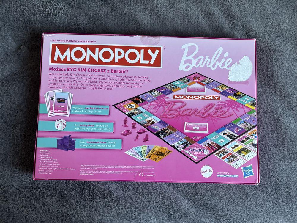 Monopoly barbie.