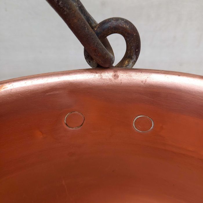 Miedziany kocioł miedziany kociołek poj. 7 litrów - miedziana kolekcja