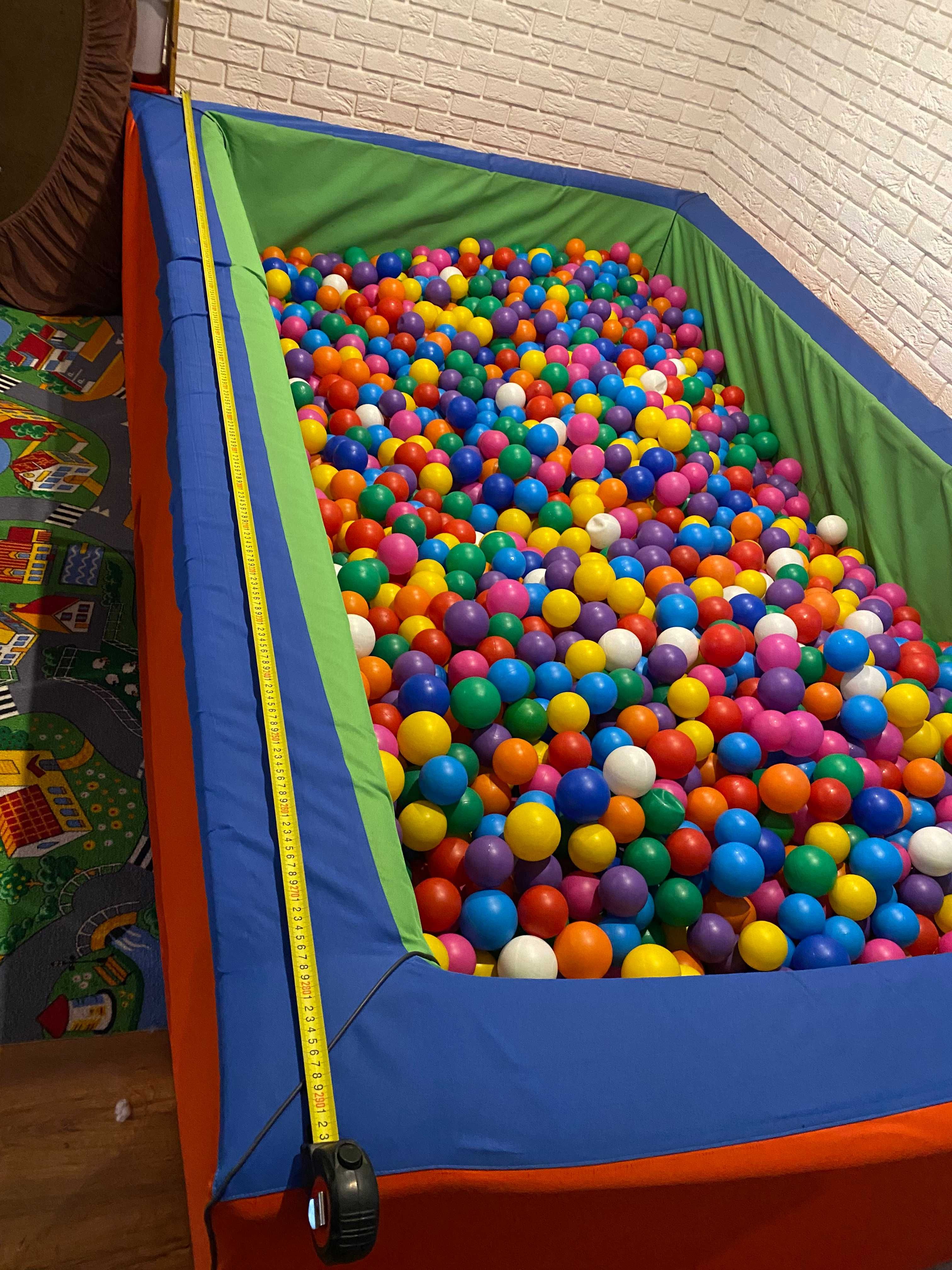 DUŻY Suchy basen 3m x 2m x 60cm + piłki