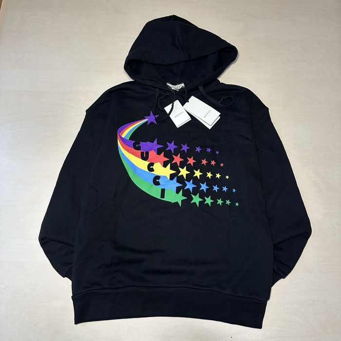 Gucci rainbow star hoodie кофта світшот худі balenciaga off white