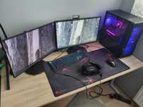 Komputer Stacjonarny RTX 3070Ti 8GB, i7-10700k, 2-Monitory ZESTAW