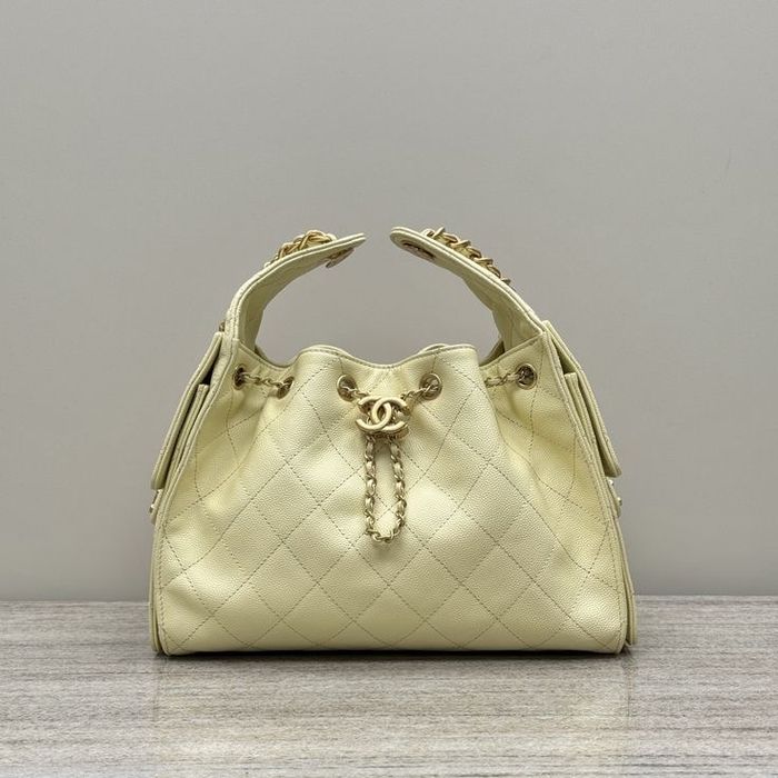 Chanel Hobo 25 Butter сумка сумочка шопер шанель жовта брендова код