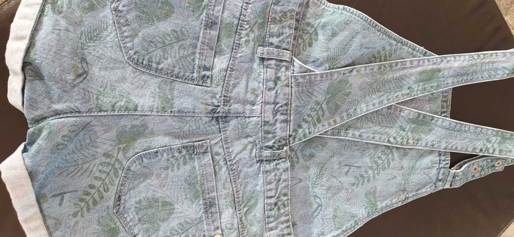 Jardineiras - calção - 14 anos