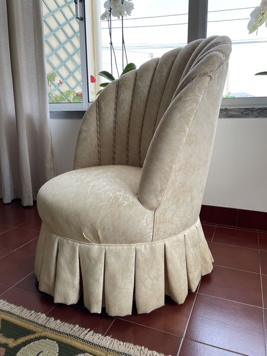 Senhorinha forrada a tecido