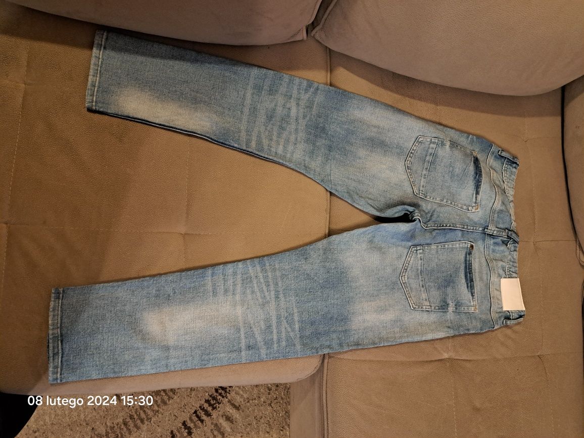 H&M Jeansy 164 Relaxed Trapered leg