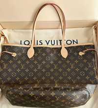 Mala Louis Vuitton conjunto bolsa + carteira