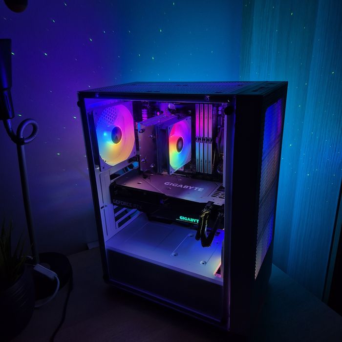 Komputer RTX3060Ti/R5 5500/16gb ram/Gamingowy Okazja gwarancja ssd m2