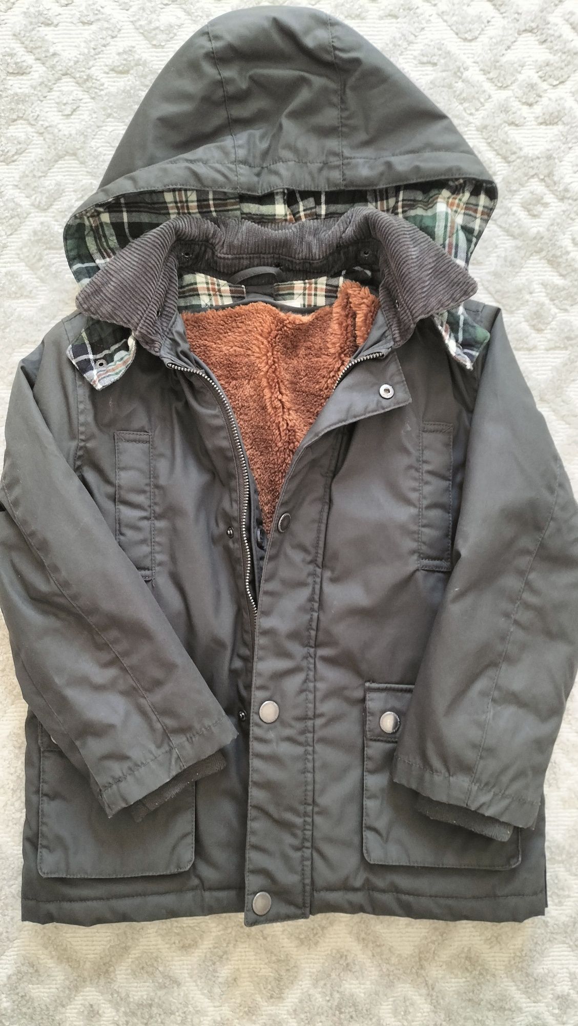 Casaco de inverno 5-6 anos