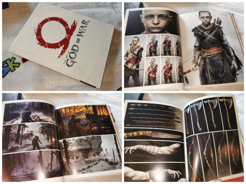 God of WAR PS4 gra Limited Edition (+ STEELBOOK, ARTBOOK) stan BDB+