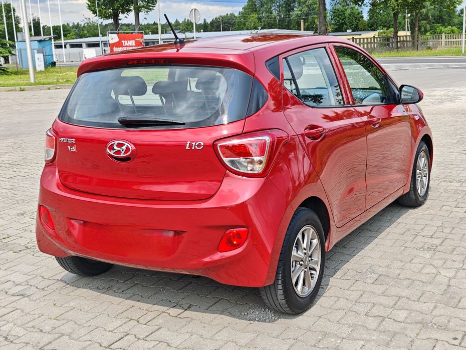 Hyundai i10 1.0 Benzyna 2016r 76 tys km Podgrz. Fotele i kierownica