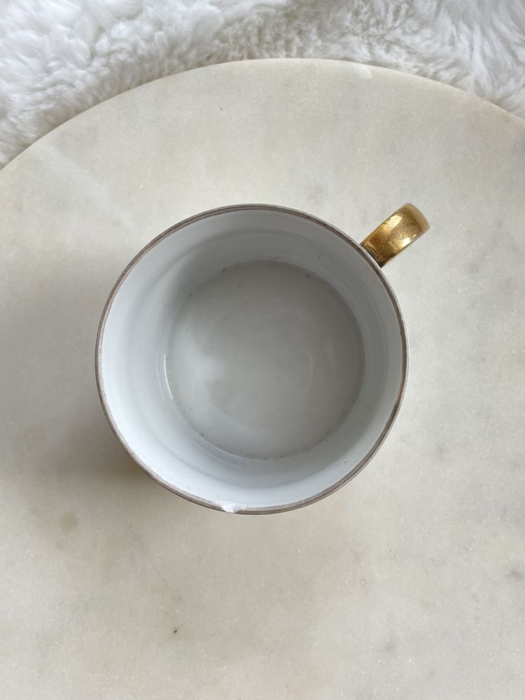 Filiżanka porcelana  vintage, PRL lata 70