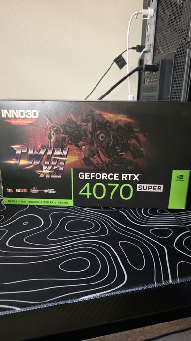 Karta graficzna Geforce rtx 4070 super Twin x2
