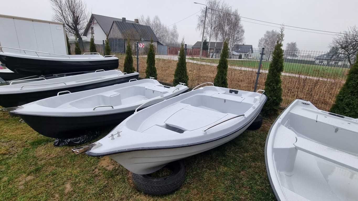 Łódka wędkarska DELFIN DUŻY 380x170 NOWA - TRANSPORT