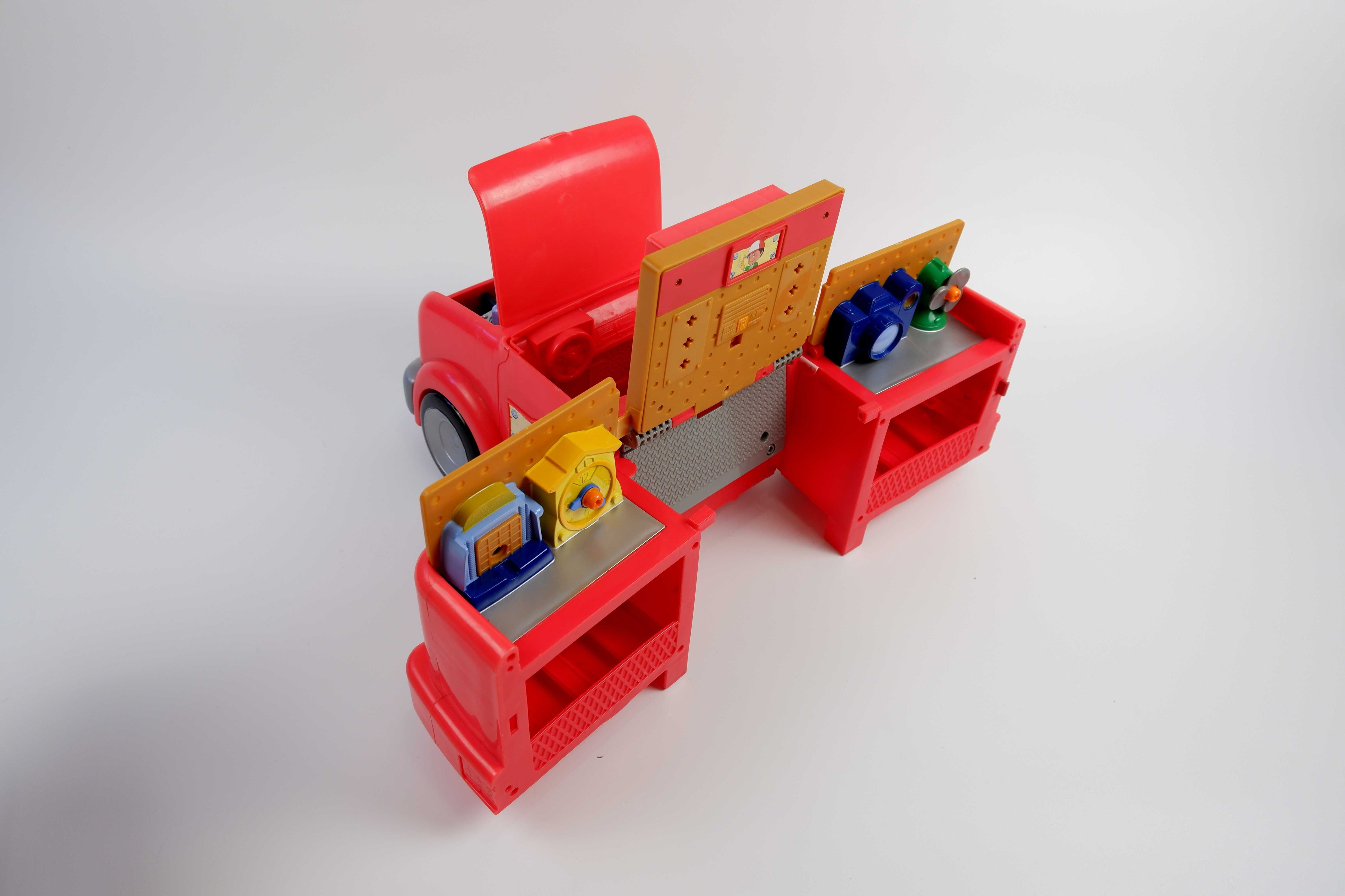 Грузовик мастерская для мальчика машинка трансформер машина mattel