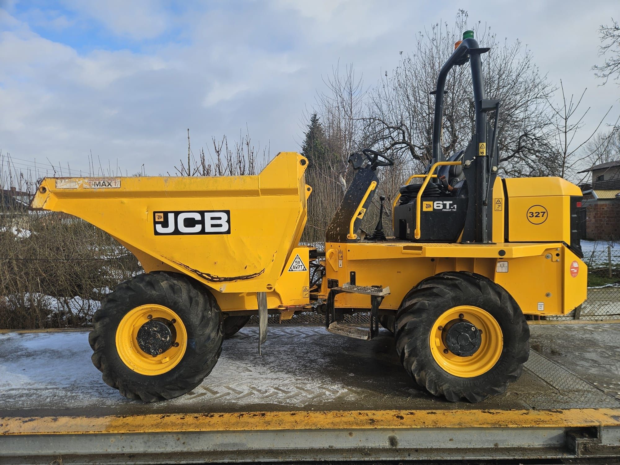 Wozidło budowlane JCB 6FT 6t ton 2019 Terex Thwaites