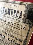 Estado Novo FESTIVAL TAUROMÁTICO Chamusca - vítimas de ANGOLA - 1961