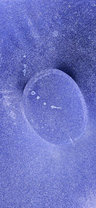 Materac 2 osobowy do spania pływania duzy niebieski pompowany ponton