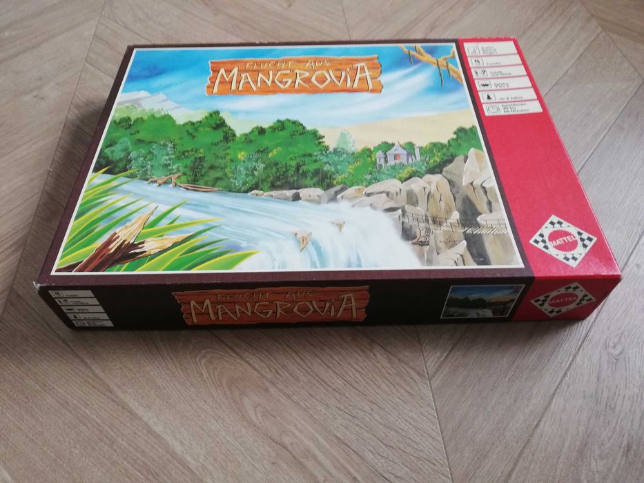 Gra Planszowa Mangrovia Mattel 8+ 1989r