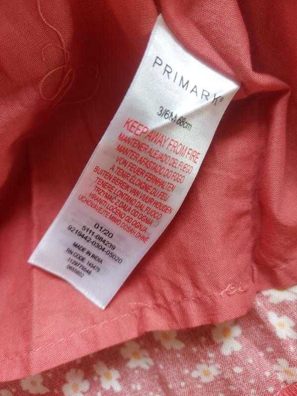 Дитяча сукня плаття квітковий принт primark