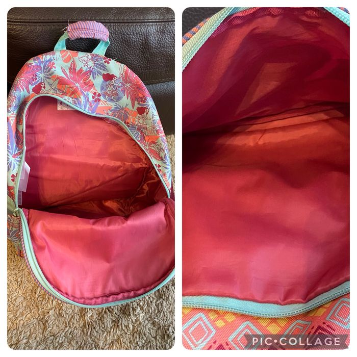 Mala e mochila escolar Vaiana / Moana e Elsa