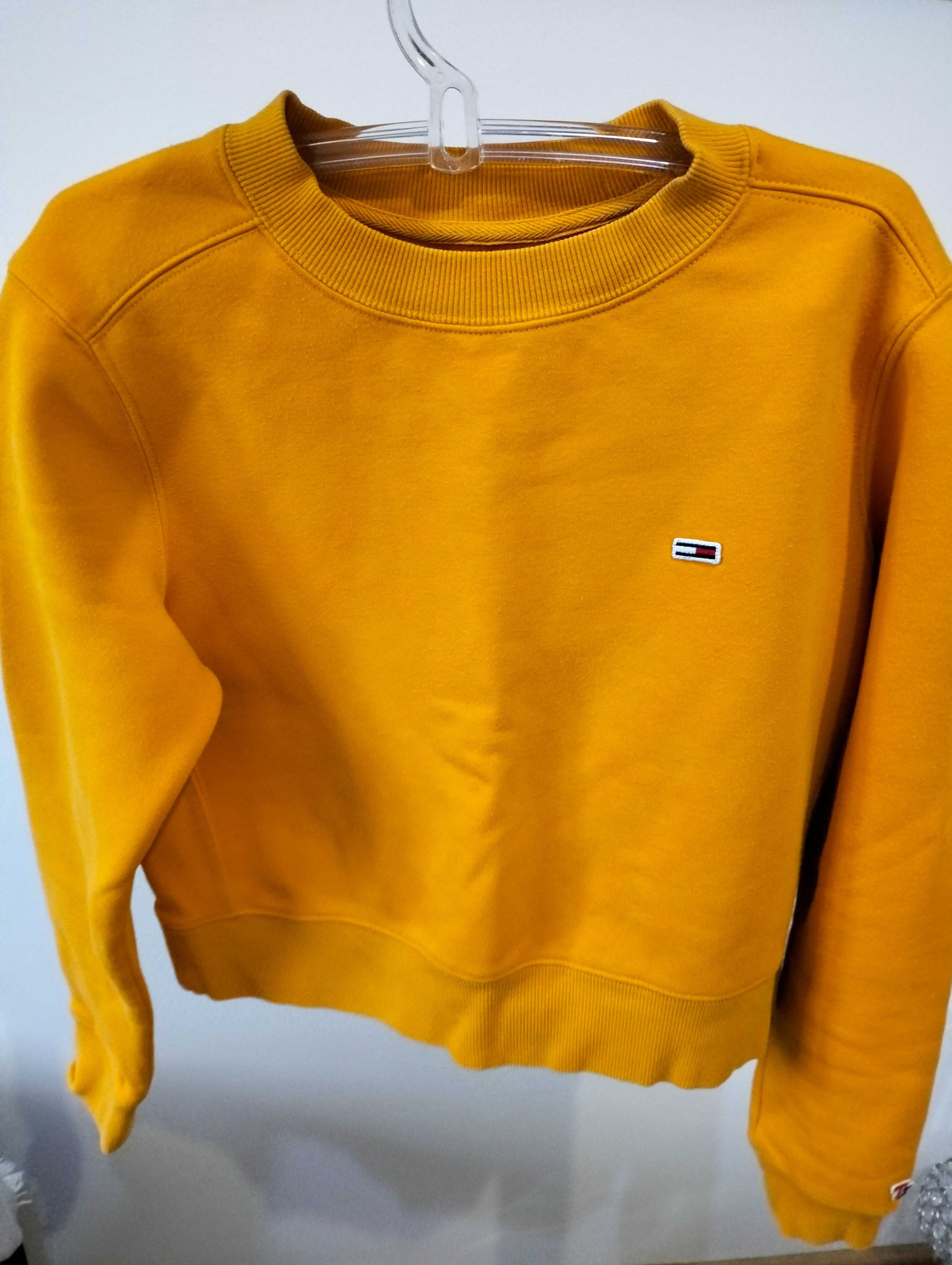 Tommy jeans żółta bluza orginalna