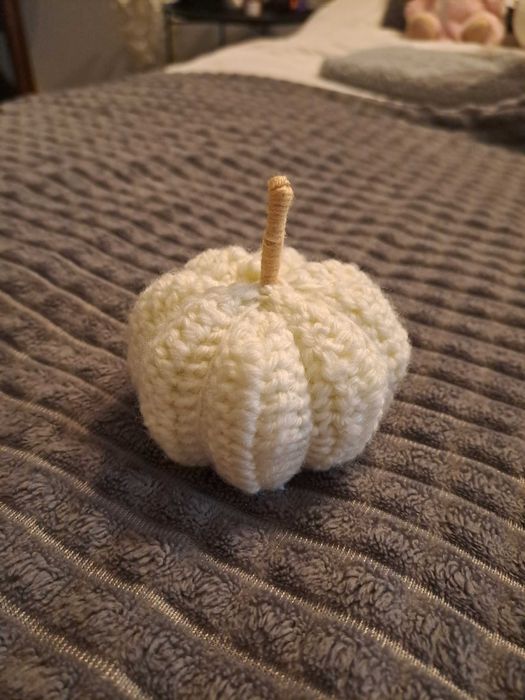 Dynia ozdobna ręcznie robiona