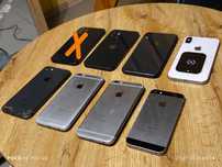 Telefony komórkowe Apple iPhone uszkodzone