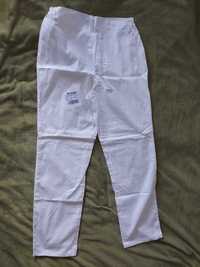 spodnie robocze damskie białe