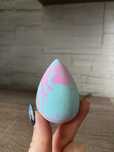 Gąbeczka gąbka do makijażu blending sponge blender kolorowa marmurkowa