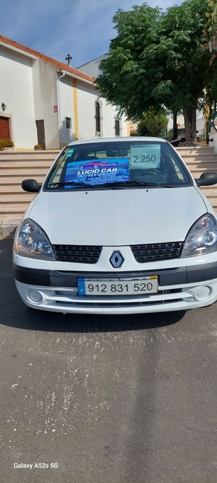 Renault Clio ll 1.5 DCi 2lugares ano2005 ar condicionado insp5/2026