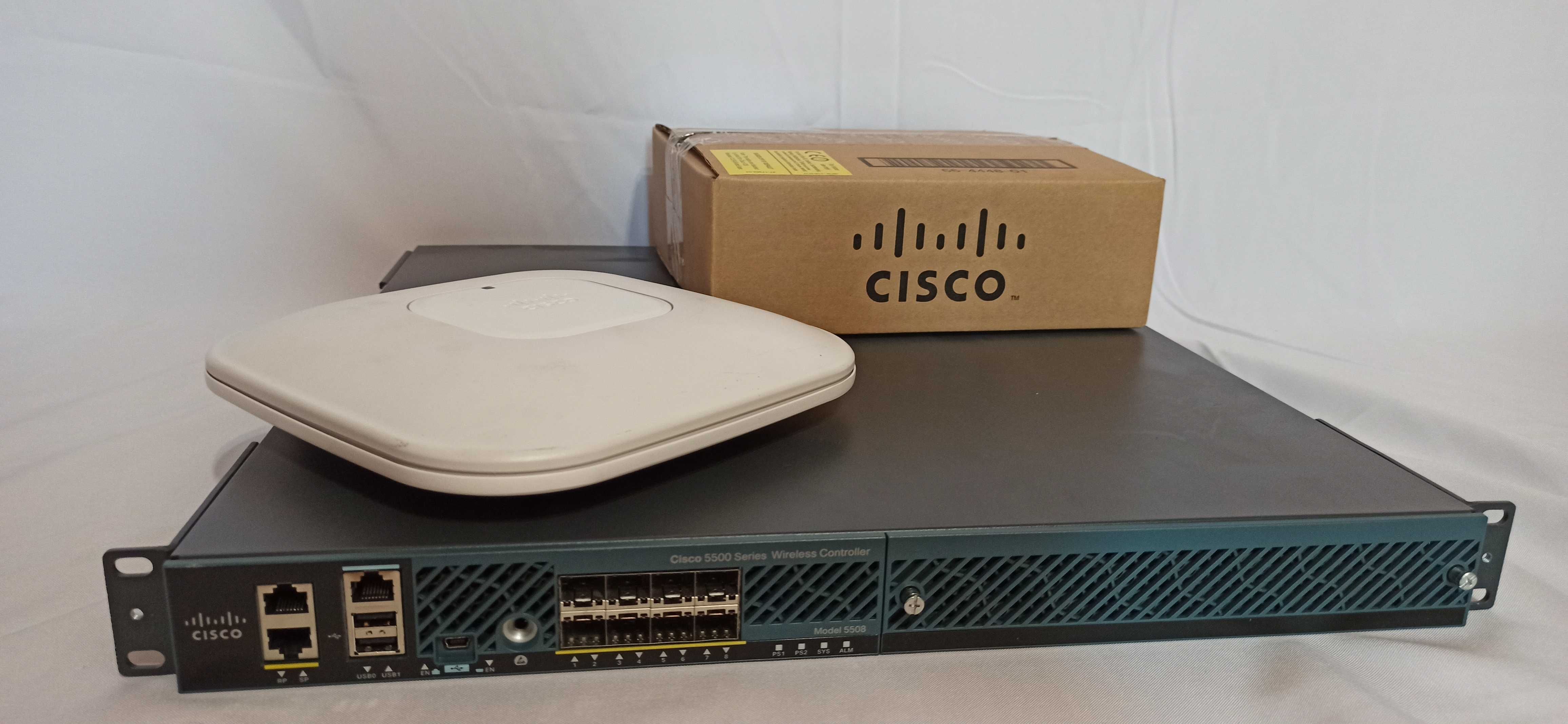 Wi-Fi контролер Cisco AIR-CT5508-12-K9 + 4 х Точка доступу Cisco