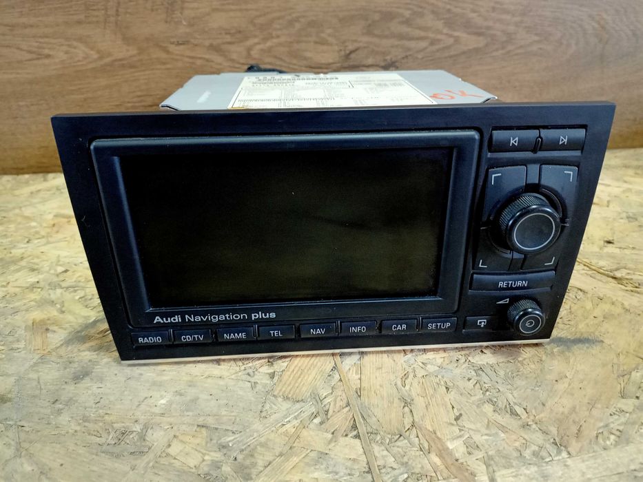 Audi A4 B7 radio nawigacja oryginał demontaż kompletne sprawna