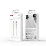 XO kabel NB-Q261 PD USB-C - USB-C 1m beżowy 60W   (Power Delivery)