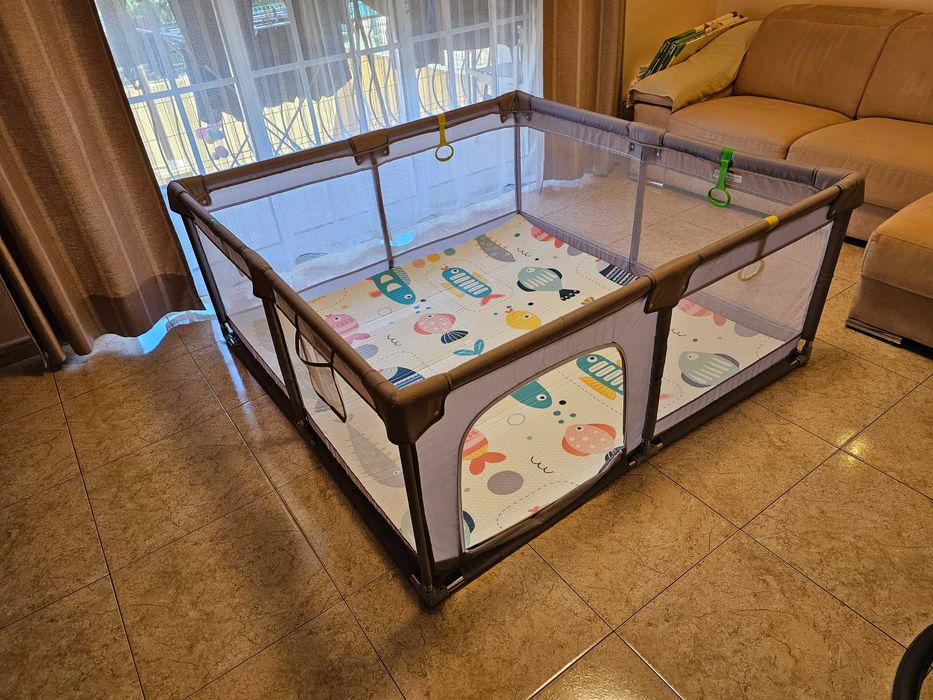 Parque para bebés/crianças XXL (1.5X1.5 metros) - EXCELENE ESTADO