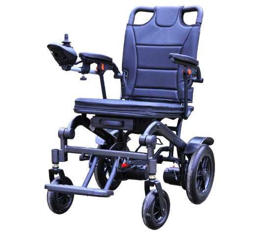 Wózek inwalidzki EVA BZ, składany i elektryczny