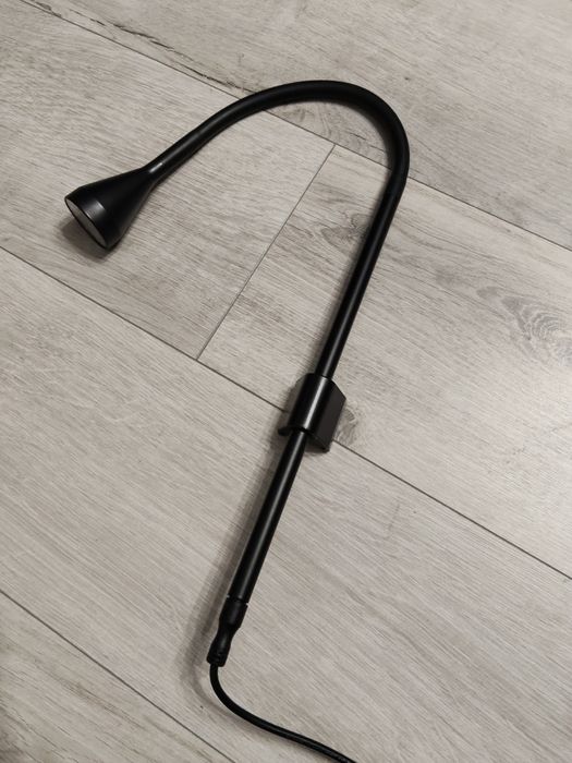 Lampka reflektor IKEA Navlinge z klamrą czarny