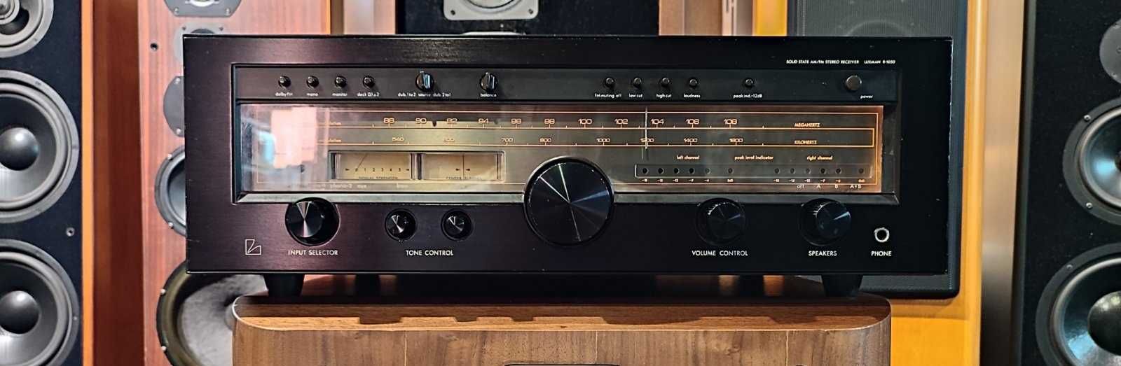 Luxman R-1050 ресивер Old School + wi-fi стрімер AirPlay, Spotify