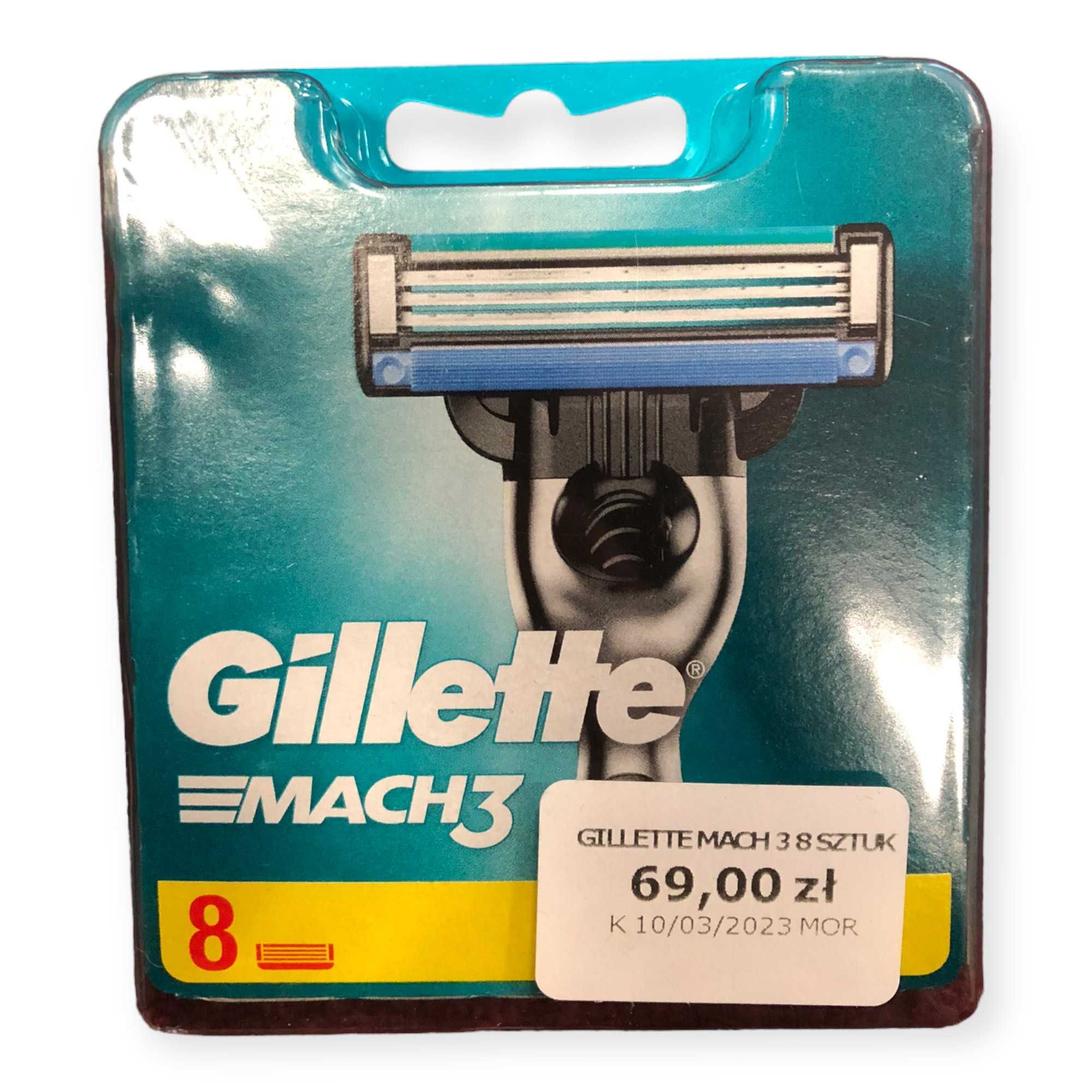 Wkłady do maszynki Gillette Mach3 8 szt.