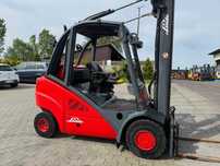 wózek widłowy LINDE H25T LPG 2500kg 4.1m przesuw 4-sekcja 9800mtg 2012
